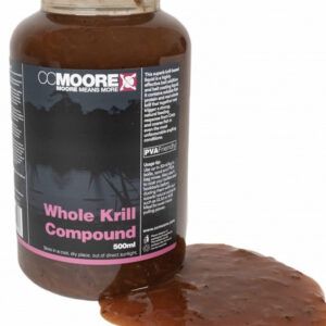El CC Moore Whole Krill Compound líquido altamente nutritivo y extremadamente atractivo, diseñado para ofrecer una respuesta de alimentación intensa.