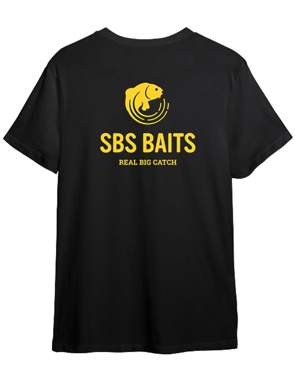 SBS Camiseta Negra-M es una declaración de identidad para los pescadores de carpas que valoran tanto el rendimiento como el estilo.