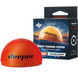 La Night Fishing Cover Deeper es una cubierta diseñada específicamente para pescar de noche con tu sonar inteligente Deeper, ofreciendo visibilidad.