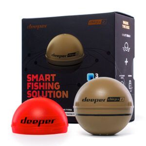 Deeper Sonda Smart Sonar CHIRP+ 2 podrá localizar fácilmente a las especies objetivo incluso cuando estén entre un banco de peces.