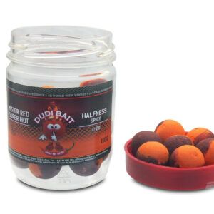 Dudi Bait Halfness Mister Red Super Hot Spicy Pineaple 20mm 100gr