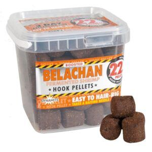 Los Dynamite Baits Belachan Carp & Catfish Hook Pellets 22mm son cebos de anzuelo de alta durabilidad y atracción prolongada.