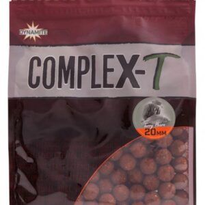Dynamite Baits Complex-T Shelf Life Boilies 20mm pensada para pescar con confianza en cualquier escenario y durante todo el año.