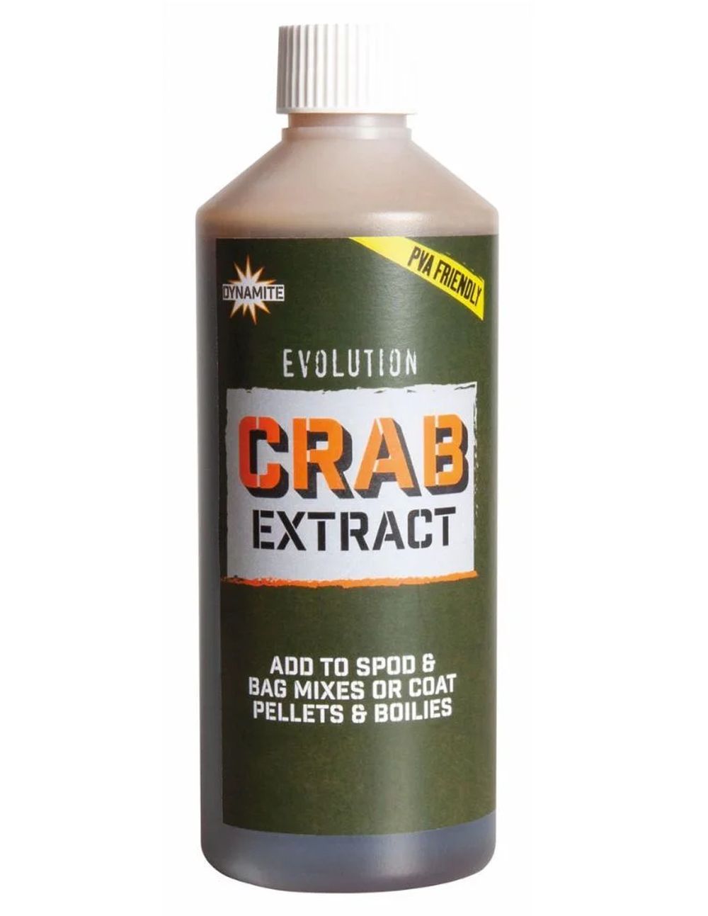 Dynamite Baits Hydrolysed Crab Extract es extracto de cangrejo hidrolizado de alta calidad no solo ofrece un atractivo superior y facilita la digestión