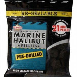 Dynamite Baits Marine Hallibut Pellet ampliamente reconocidos por su altísimo contenido en aceite de pescado, harinas marinas y proteínas solubles.