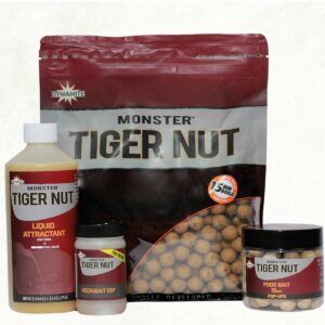 Dynamite Baits Monster Tiger Nut Boilie 15mm una fórmula legendaria con un aroma evolucionado con eficacia incluso frente a los peces más esquivos.