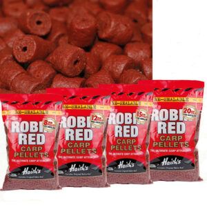 Dynamite Baits Robin Red Carp Pellets 20mm han sido desarrollados en colaboración con Haith's®, los creadores originales del Robin Red®.