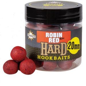 Los Dynamite Baits Robin Red Hard Hookbaits 20mm ofrecen la misma calidad y atractivo que la gama de boilies Robin Red, pero en una versión endurecida
