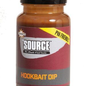 Dynamite Baits The Source Concentrate Dip es el complemento perfecto para aumentar la efectividad de cualquier montaje de pesca.