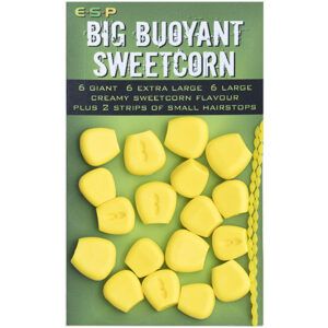 ESP Big Buoyant Sweetcorn Amarillo es un cebo artificial flotante diseñado para ofrecer la máxima versatilidad en tus montajes.