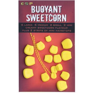 El ESP Buoyant Sweetcorn Amarillo es un clásico moderno dentro del carpfishing, diseñado para ofrecer máxima flotabilidad, atracción visual y versatilidad.