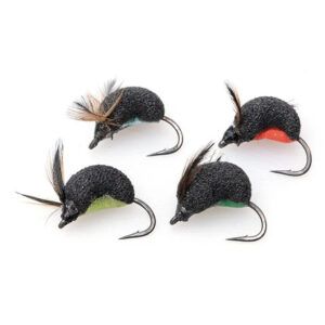 ESP Zig Bug Water Boatmen Barbed Size 10 diseñados para imitar de manera realista las eclosiones de insectos acuáticos que predominan durante la primavera.