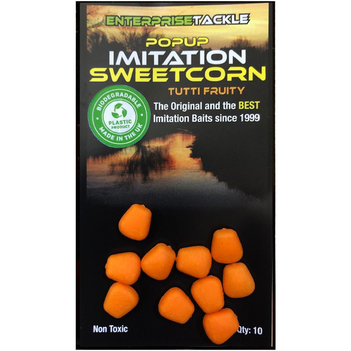 Enterprise Tackle Pop Up Sweetcorn Naranja Tutti Frutty