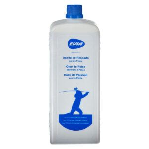 El Evia Aceite de Pescado es un aditivo natural diseñado para potenciar la atracción de tus engodos, pellets o cebos durante la pesca.