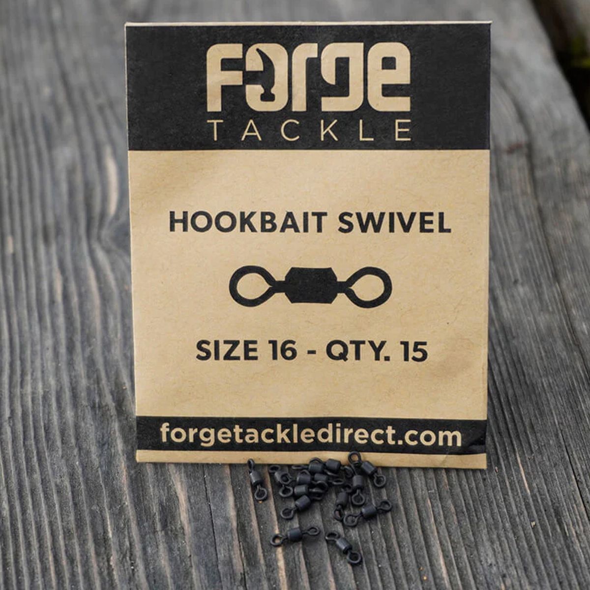 El Forge Tackle Hookbait Swivel Size 16 es un micro giratorio compacto y ultraligero, diseñado para ofrecer un movimiento libre y natural del cebo.