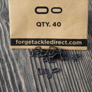 El Forge Tackle Oval Rig Ring es un componente técnico indispensable en la elaboración de montajes modernos para la pesca de carpas.