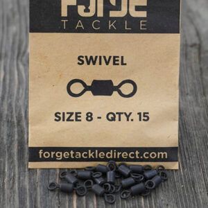 Forge Tackle Swivel Size 8 Su robustez y calidad te dan la tranquilidad de que no fallará en el momento de la verdad, incluso con las picadas más violentas.