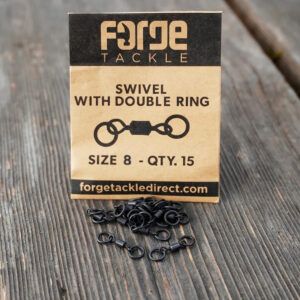 El Forge Tackle Swivel With Double Ring Size 8 es un giratorio técnico de doble anilla, ofrece movilidad superior, versatilidad y conexión perfecta.