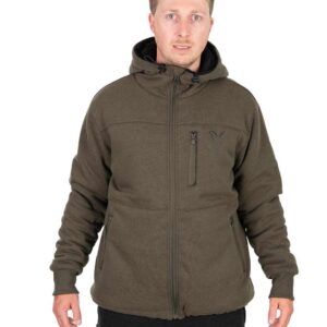 Fox Chaqueta Sherpa Verde y Negro-M es una prenda diseñada para quienes buscan combinar comodidad, estilo y máxima calidez