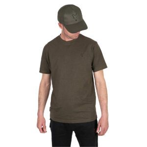 Fox Camiseta Collection T Verde-Negro L combina diseño moderno, confort y funcionalidad, convirtiéndose en una prenda básica para cualquier pescador