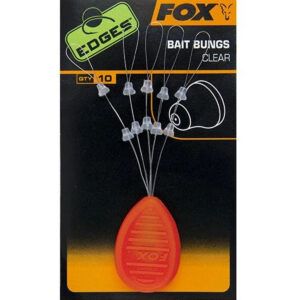 Fox Edges Bait Bungs Clear x10