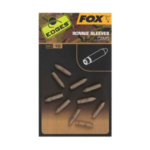 Las Fox Edges Ronnie Sleeves son el complemento perfecto para quienes buscan un montaje profesional, rápido y seguro en sus aparejos Ronnie o Spinner.