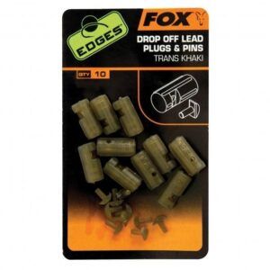 Fox Edges Drop Off Lead Plug And Pins Khaki x10