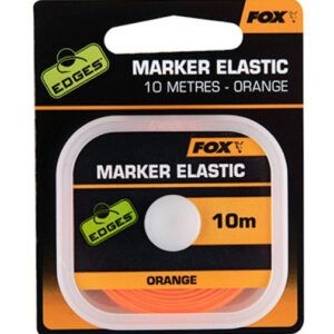 El Fox Edges Marker Elastic Orange es un accesorio indispensable para pescadores que buscan precisión y eficacia en cada lance.