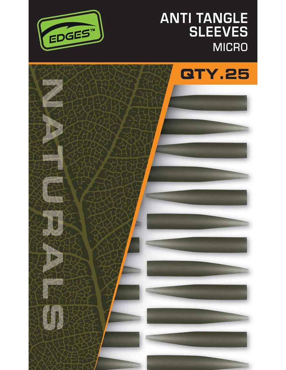 Las Fox Naturals Anti Tangle Sleeve Micro son esenciales para pescadores que buscan control, discreción y eficacia en cada montaje