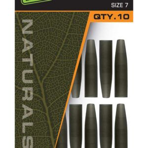 Los Fox Edges Naturals Power Grip Tail Rubbers Nº7 están diseñados para pescadores que utilizan plomos pesados y necesitan mantenerlos firmes.