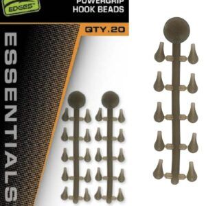 Los Fox Edges Naturals Powergrip Hook Beads son accesorios diseñados para mejorar la eficiencia y seguridad de tus montajes modernos de carpa.