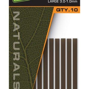 El Fox Edges Naturals Shrink Tube Large 3.0-1.0mm es un componente imprescindible dentro del equipamiento de cualquier pescador moderno.