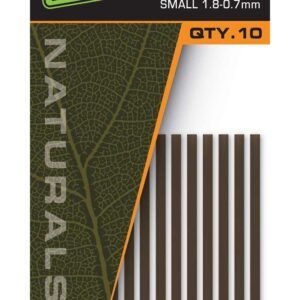 El Fox Edges Naturals Shrink Tube Small 1.8-0.7mm es un componente imprescindible dentro del equipamiento de cualquier pescador moderno.