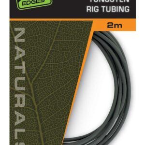 El Fox Edges Naturals Tungsten Rig Tubing Green es un accesorio esencial para los pescadores de carpas que buscan discreción y fiabilidad en sus montajes.