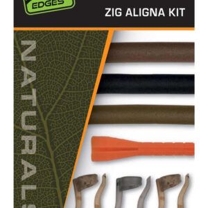 El Fox Edges Naturals Zig Alingna Kit ofrece a los pescadores nuevas opciones de colores naturales: negro, marrón y oliva.