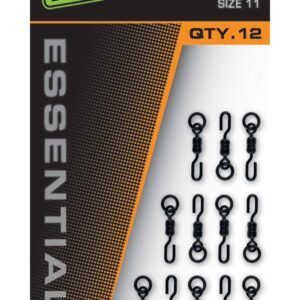 Los Fox Edges Spinner Swivels Size 11 son los eslabones giratorios ideales para aparejos de estilo Spinner o Ronnie, proporcionando un rendimiento superior