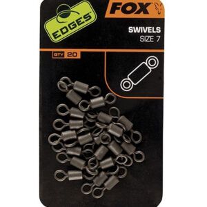 Fox Edges Swivels Size 7 x 20