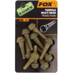 Fox Edges Tadpole Multi Bead Khaki x10  ha sido diseñado pensando en la funcionalidad y adaptabilidad que los pescadores modernos exigen.