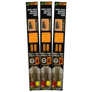 Fox Edges Wide Gape Beaked Pva Camo 25lb Nº4 es la elección ideal para pescadores que buscan eficiencia, discreción y efectividad desde el primer lance.