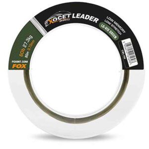 La Fox Exocet Pro Low Vis Green 60lb es una línea de choque (shock leader) diseñada para ofrecer máxima resistencia, fiabilidad y discreción en escenarios.