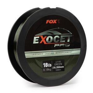Fox Exocet Pro Monofilament Lo-Vis Green 0.350mm es la evolución de uno de los monofilamentos más reconocidos en el mundo del carpfishing.