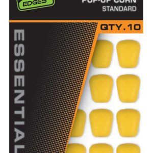 El Fox Pop Up Corn Standard es una imitación de maíz artificial diseñada para ofrecer la máxima flotabilidad y atraer a las carpas más recelosas.