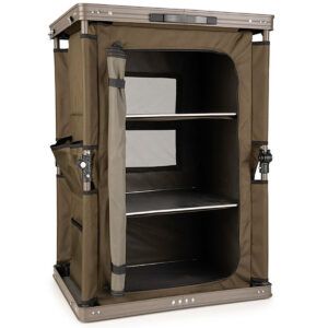 Fox Session Almacenamiento es un accesorio indispensable para pescadores que disfrutan de sesiones y buscan mantener todo su material bien organizado