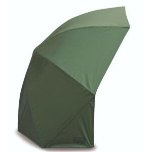 Fox Paraguas Specialist 45 diseñada específicamente para satisfacer las exigencias de pescadores especializados en todo tipo de escenarios.