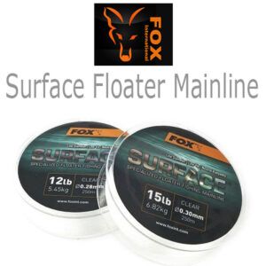 La Fox Surface Floater Mainline 15lb 6.82kg Clear es una línea principal de alta calidad, especialmente desarrollada para el carpfishing en superficie.