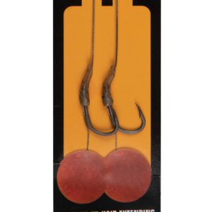 Fox Wide Gape Camotex Semi Stiff Nº4 25lb x2 es una versión más robusta de uno de los montajes clásicos más efectivos en el mundo del carpfishing.