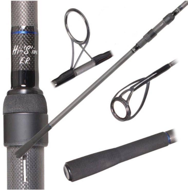 un auténtico referente entre las cañas de carpfishing. Fabricadas con el mejor carbono japonés 40t de baja resina