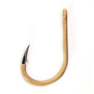 GamaKatsu Anzuelos A1 G-Carp Specialist Camou Size 4 son anzuelos diseñados específicamente para la pesca de carpas en fondos claros.