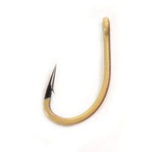 El GamaKatsu Anzuelos A1 G-Carp Super CC Hooks Camou Sand Nº8 está diseñado para pescadores de carpfishing que buscan un anzuelo de máxima resistencia.