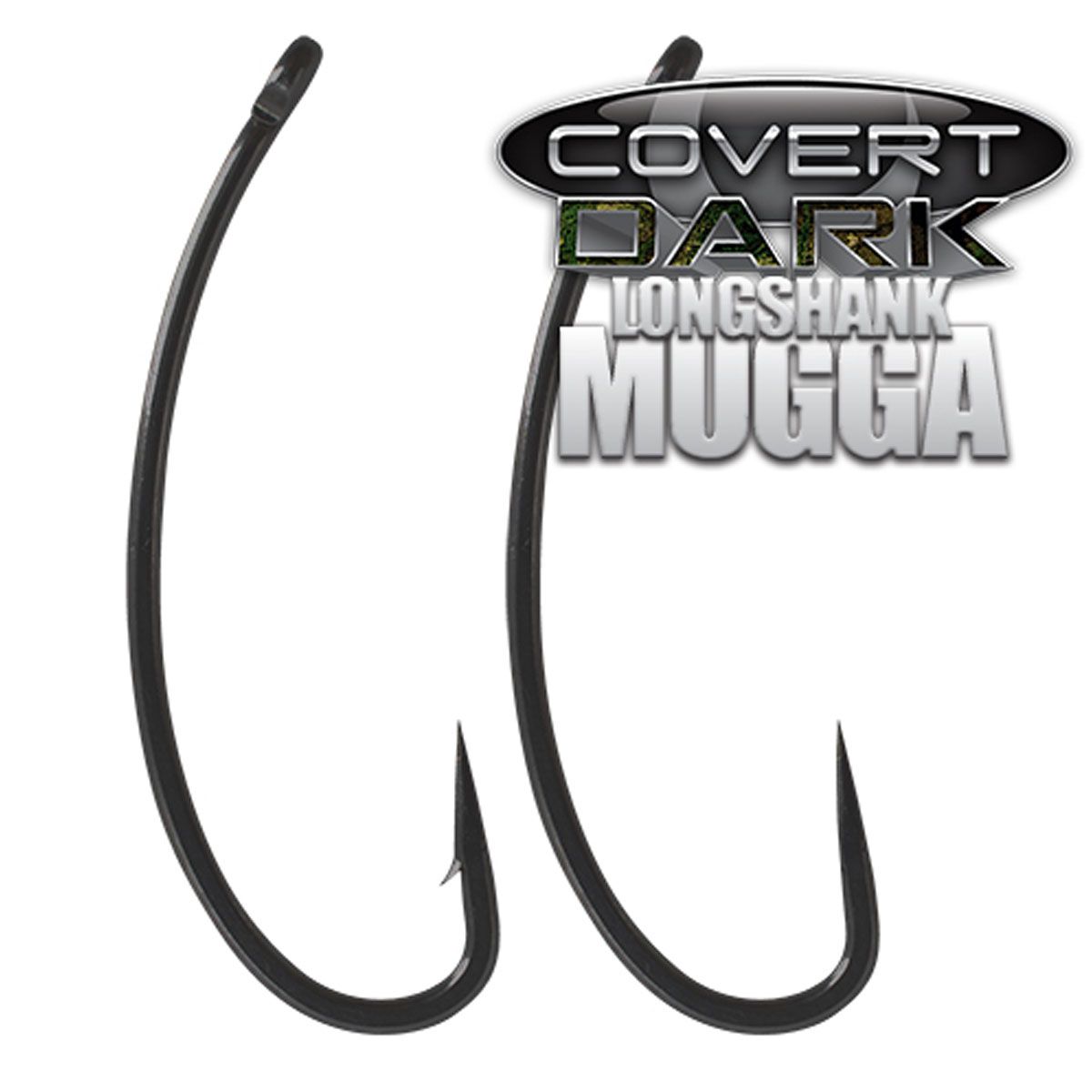 Gardner Covert Dark Longshank Mugga Hook Micro Barbed Nº8 - Imagen 3